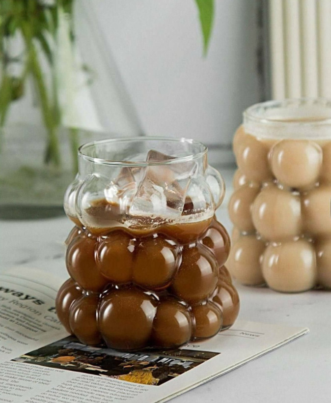 لیوان حبابی برفی (بابل بلیس)🍹