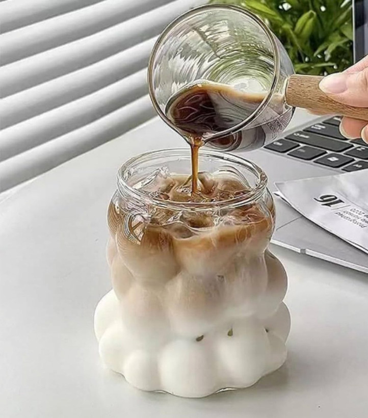 لیوان حبابی برفی (بابل بلیس)🍹