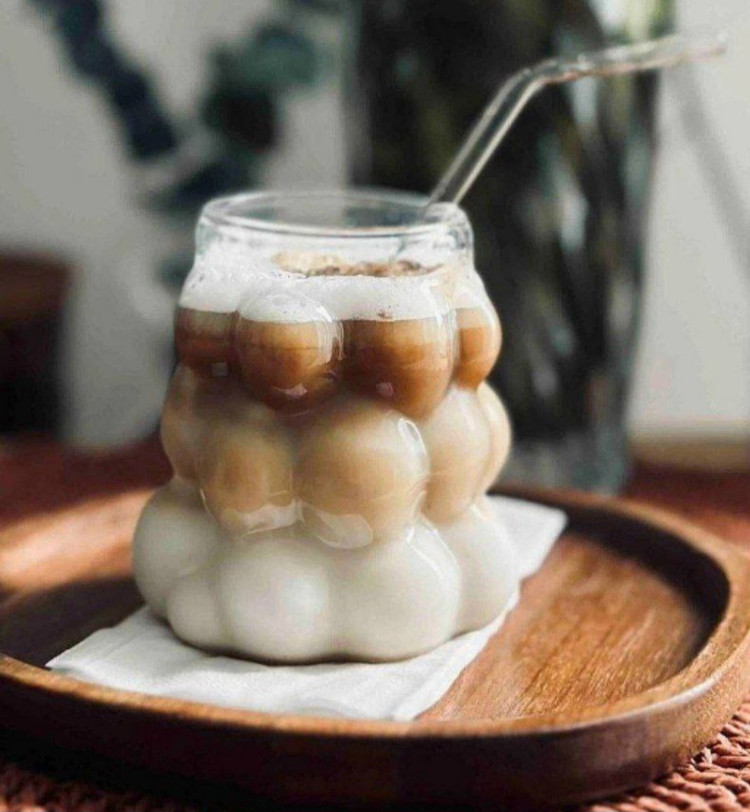 لیوان حبابی برفی (بابل بلیس)🍹